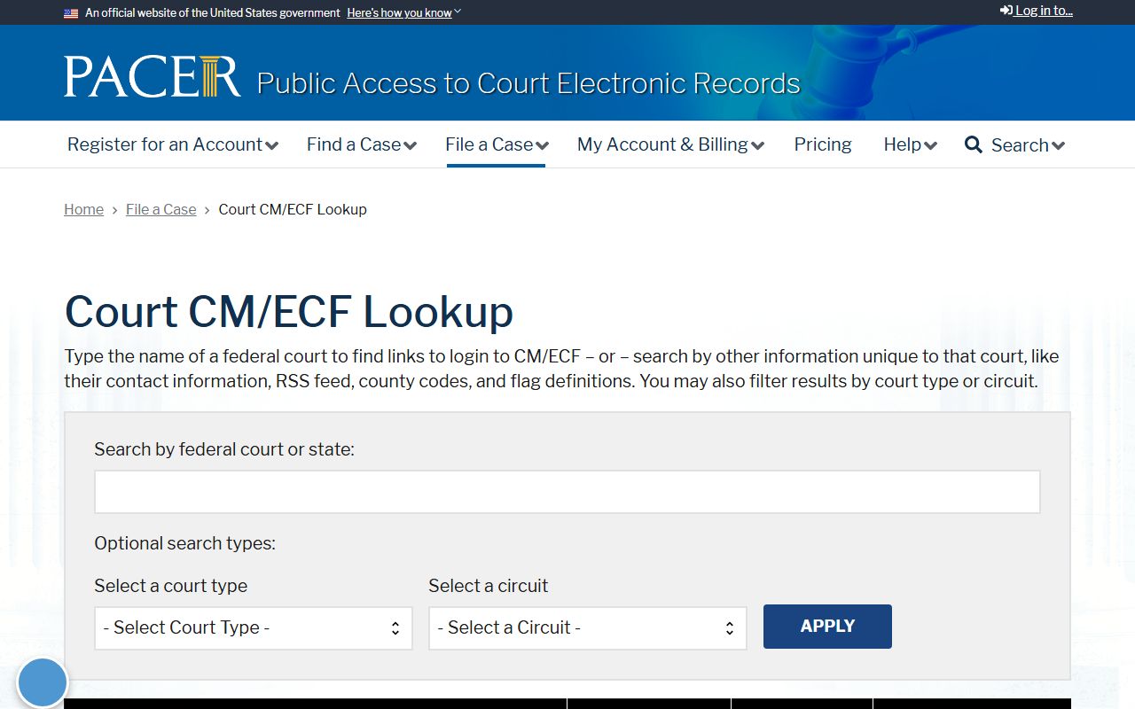 Orleans Parish Clerk of Civil District Court Remote Access account lookup context